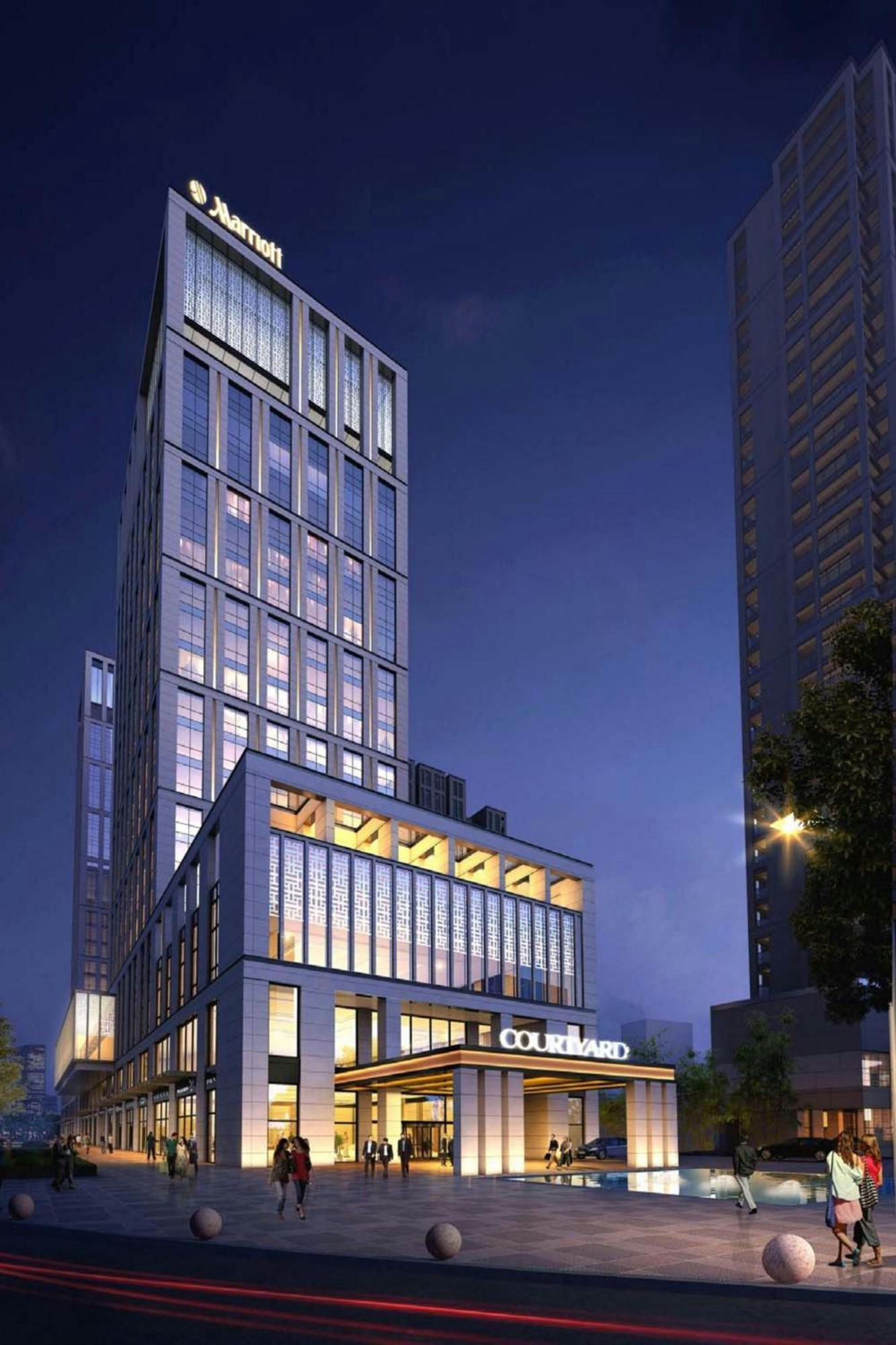 Courtyard By Marriott Xinchang Bagian luar foto